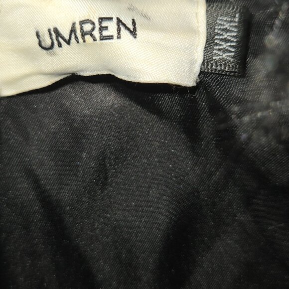 Faux Fur Jacket Mens Middle-length Black Long-sleeved Fox Fur Jacket Warm Trench - Picture 12 of 13